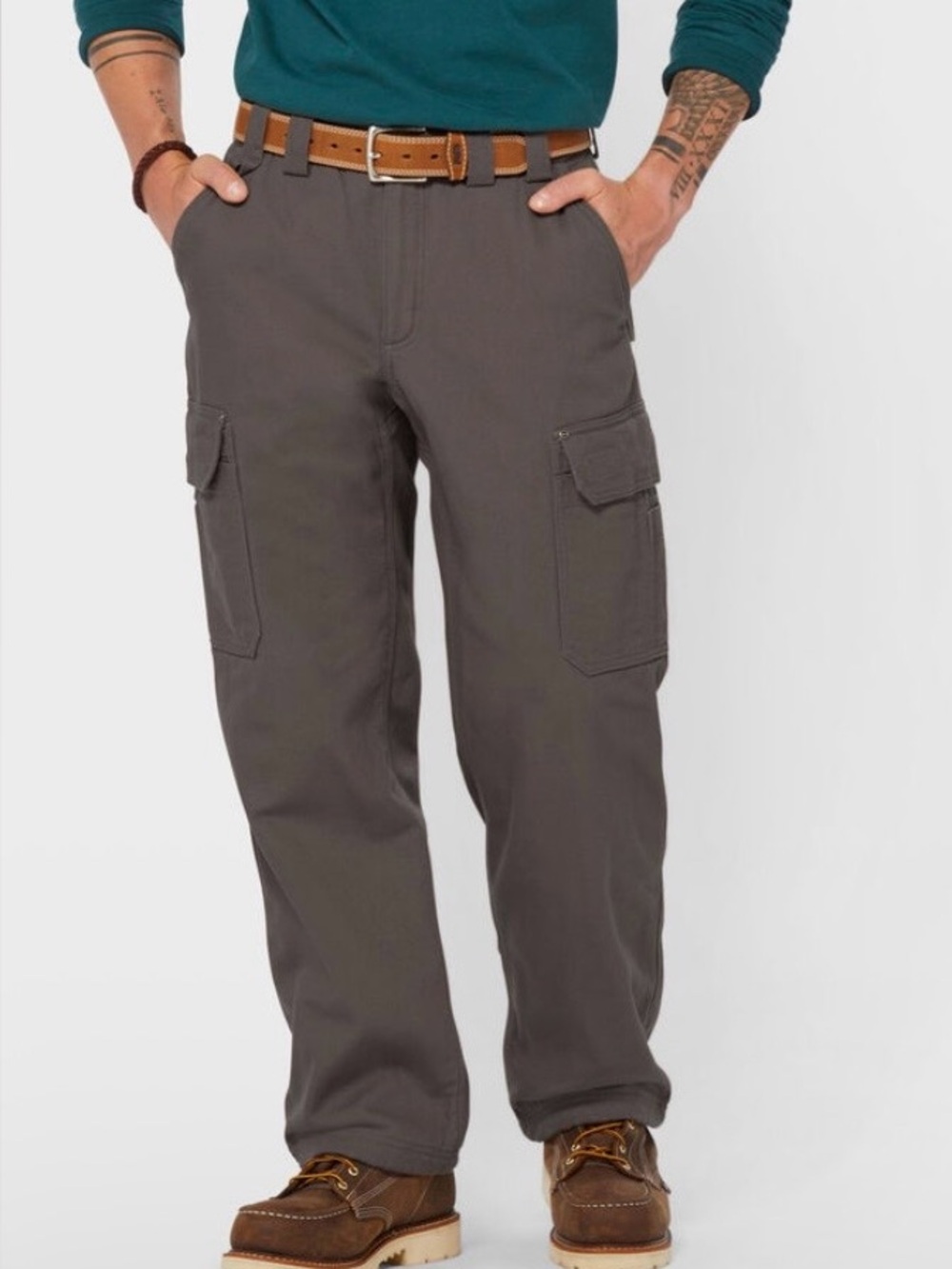 Duluth Trading Company Fire Hose Fleece Lined Pants - Picture 2 of 16
